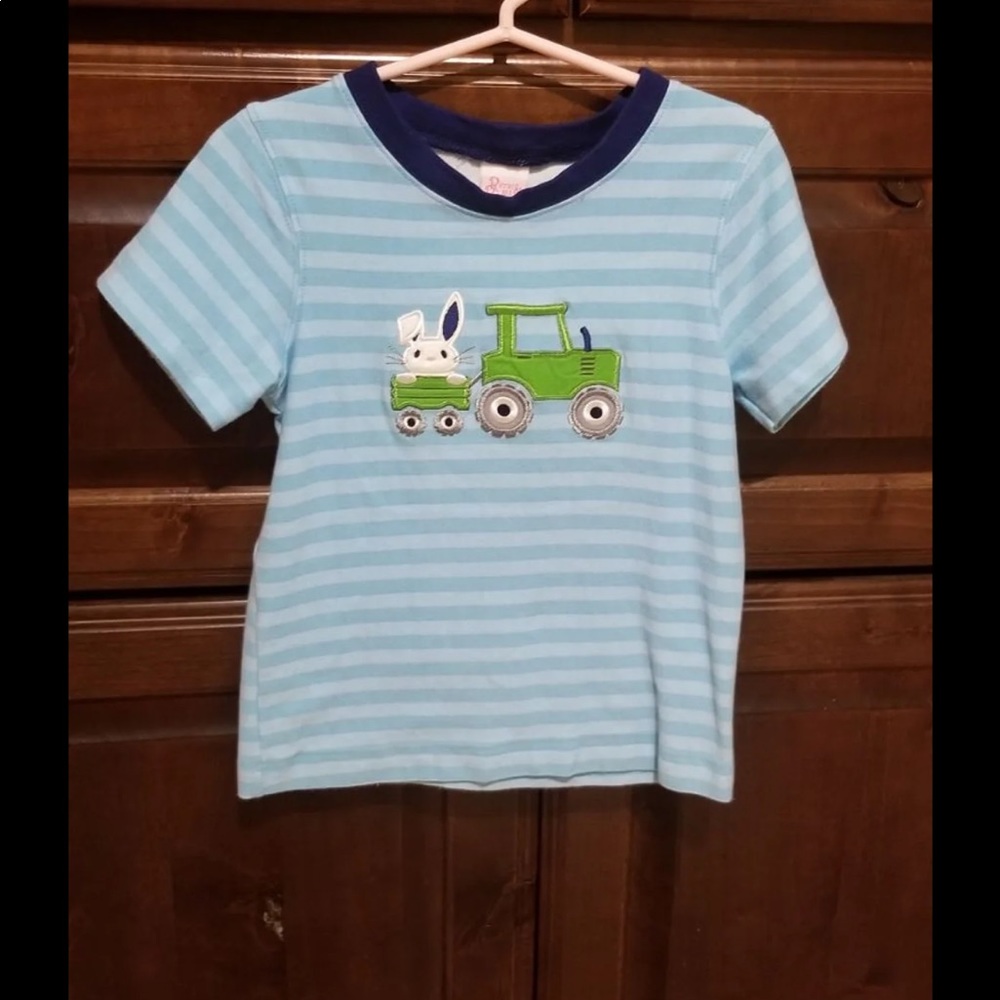 Ricrac and Ruffles Easter Shirt
